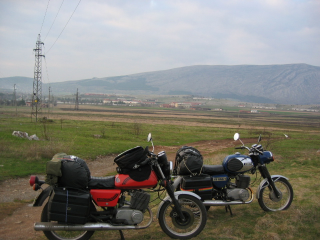 Die ersten Meter in Bulgarien