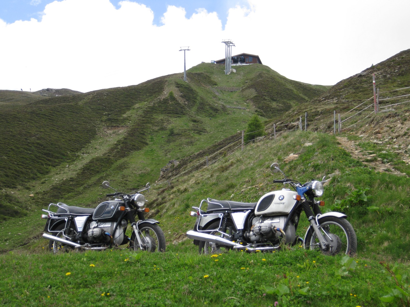 Auf dem Gipfel über Sölden