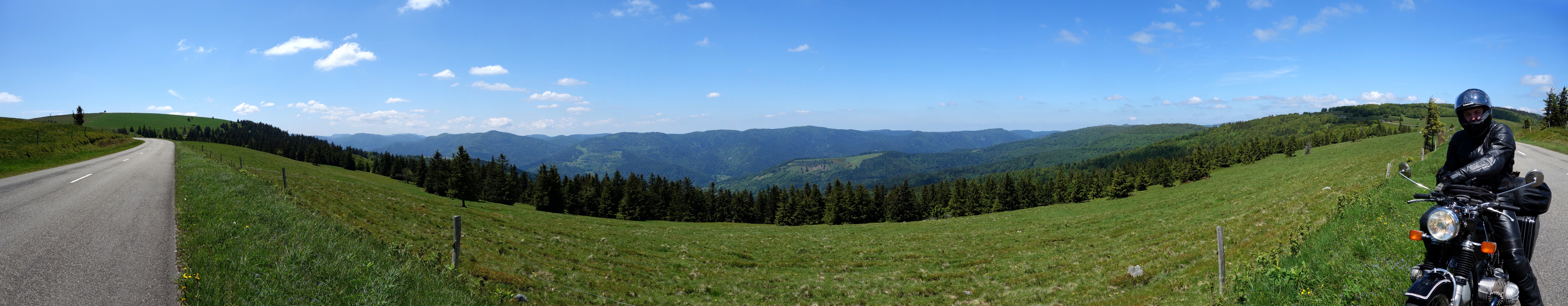 Panorama im Elsass