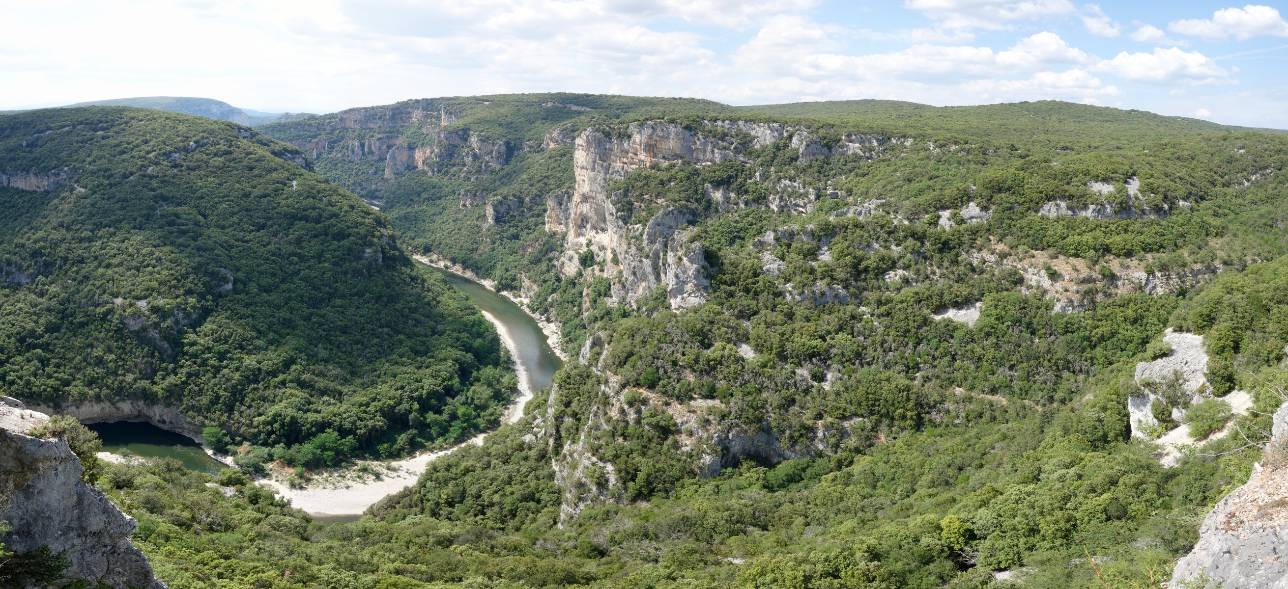 Schleife der Ardèche