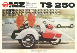 MZ TS 250 Gespann Prospekt