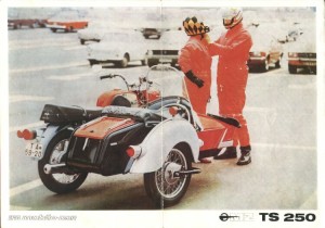 MZ TS 250 Gespann Prospekt