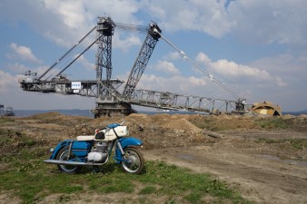 ES175/2 Nach technischer Überholung am Tagebau Inden