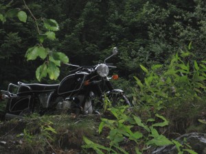 BMW R 60/5 im Elsass