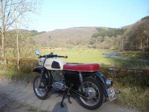 MZ ES 250/2 Trophy-Spocht in Luxemburg