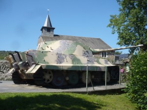 Königstiger in "La Gleize" - Sonnenseite