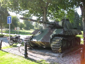 Panther in "Grandmenil" - Schattenseite