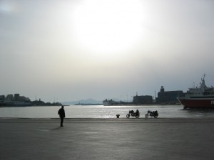 Der Hafen von Athen