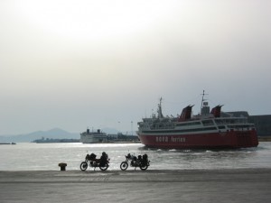 Der Hafen von Athen