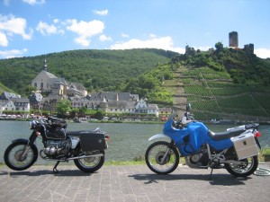 R60/5 und die Transalp in Beilstein