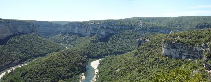 Flusstal der Ardêche