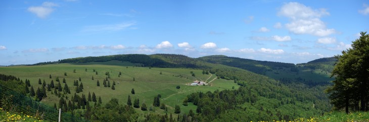 Panorama im Elsass